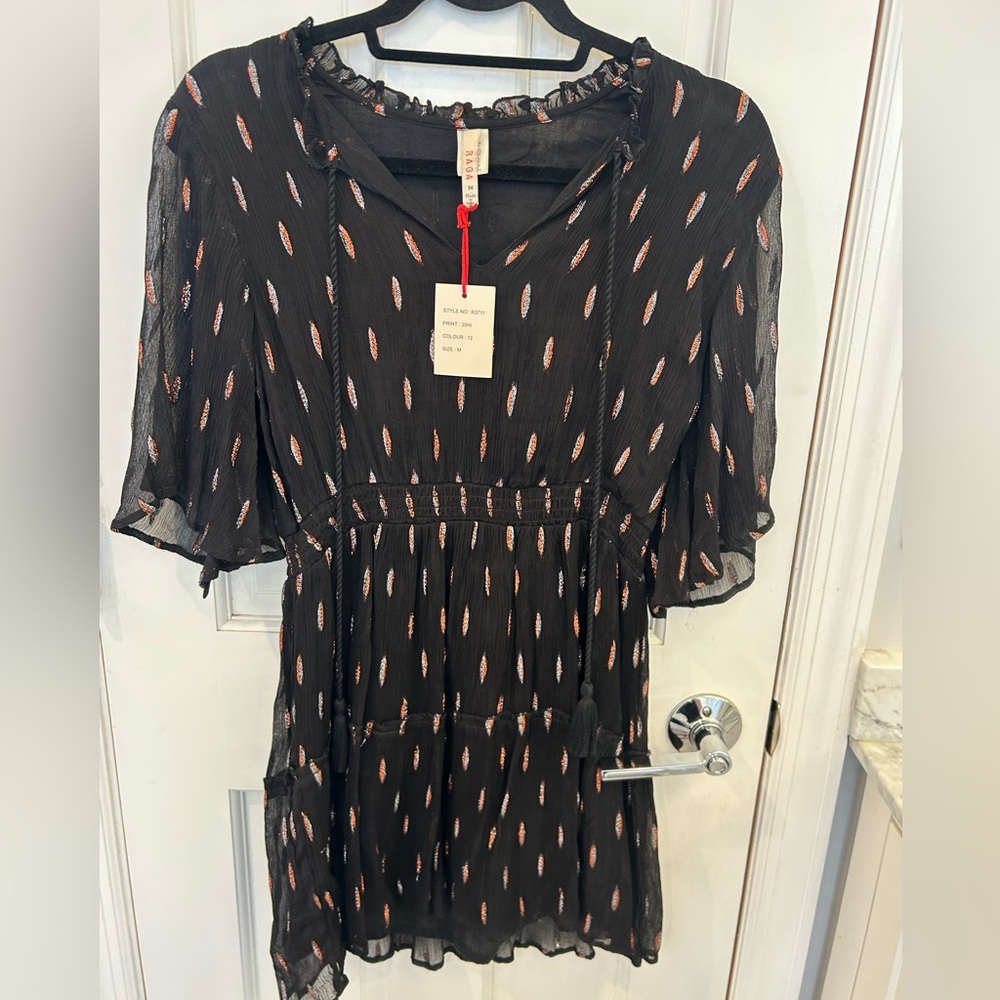 Raga black metallic dress- brand new with tags